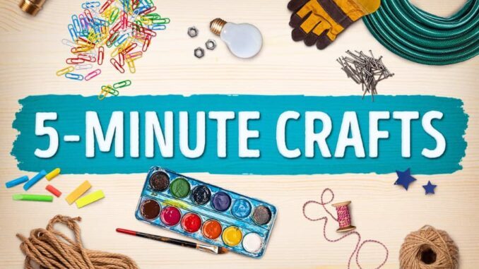 5-minutes craft